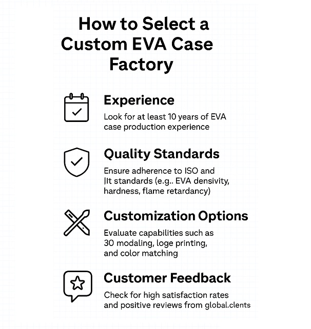 Avoiding Pitfalls when Choosing a Custom EVA Case Manufacturer in China